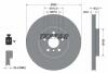 Диск тормозной (передний) BMW 1 (F40)/2 (F45)/X1 (F48)/Mini Cooper S 13-(330x24) (заменено 92274405) TEXTAR 92274403 (фото 7)