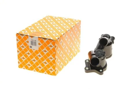 Термостат системи охолодження (80 102°C, в корпусі) AUDI A1, A3 SEAT ALTEA, ALTEA XL, IBIZA IV, IBIZA IV SC, IBIZA IV ST, LEON, TOLEDO IV SKODA FABIA II, OCTAVIA II, RAPID 1.2/1.2LPG 11.08-05.22 NRF 725148