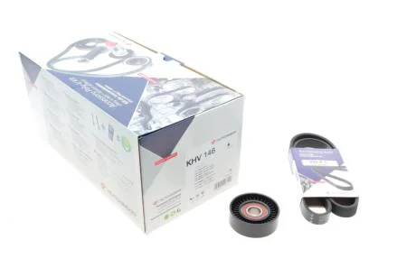 Комплект ремня генератора Fiat Doblo 1.6 16V 01- (5PK938) HUTCHINSON KHV 146