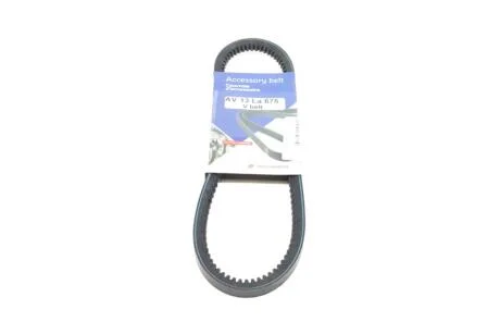 Ремінь генератора Hyundai Accent/Lantra 90-00/Kia Cerato/Rio 1.6 09- (13x675) HUTCHINSON AV 13 LA 675