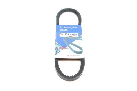 Ремінь генератора Mitsubishi Colt/Galant/Lancer 1.3-1.8 84-92 (13x625) HUTCHINSON AV 13 La 635