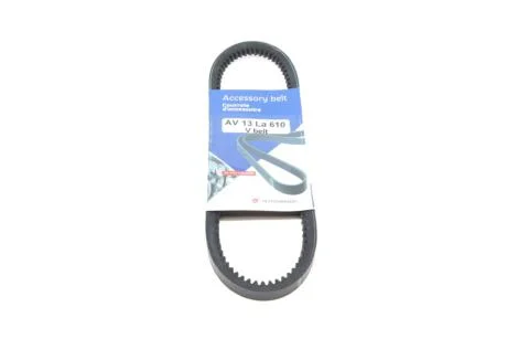 Ремінь генератора Mitsubishi Colt/Lancer 1.3 92-96 (13x610) HUTCHINSON AV 13 La 610