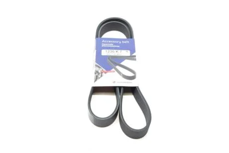 Ремень генератора Fiat Ducato 2.3D 06- (7PK1236) HUTCHINSON 1236 K 7