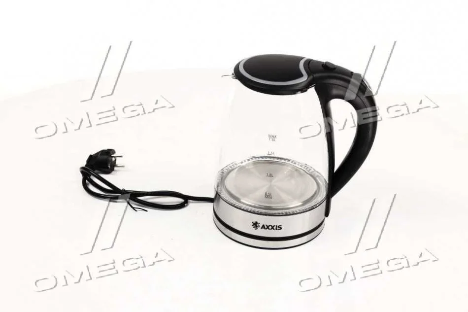Електрочайник скляний PREMIUM GLASS <AXXIS> AXXIS Польша Ax-899 (фото 1)