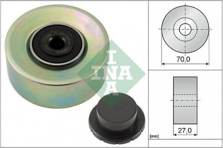 Ролик генератора Hyundai Sonata/Kia Sorento 3.3 05-15 (паразитный) INA 532 0579 10 (фото 1)