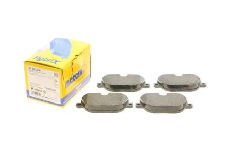 Колодки гальмівні (задні) Land Rover Range Rover III/Sport I/II 09- Metelli 22-0837-0