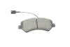 Колодки тормозные (передние) Citroen Jumper/Fiat Ducato/Peugeot Boxer 06-R16 (с датчиком) Metelli 22-0709-1 (фото 6)