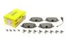 Колодки гальмівні (передні) VW Caddy/Golf VII/Skoda Octavia/Seat Leon 19- (з датчиком) (TRW) TEXTAR 2616901 (фото 1)