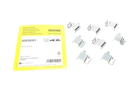 Монтажний компл.,гальм.колодки TEXTAR 82539301