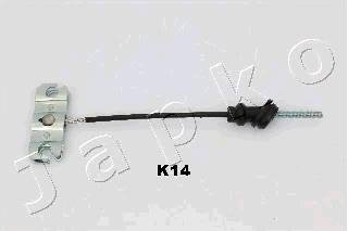 Трос гальма стоянки Kia Sephia 1.5 (96-97), Kia Sephia 1.5 (96-97), Kia Sephi JAPKO 131K14 (фото 1)