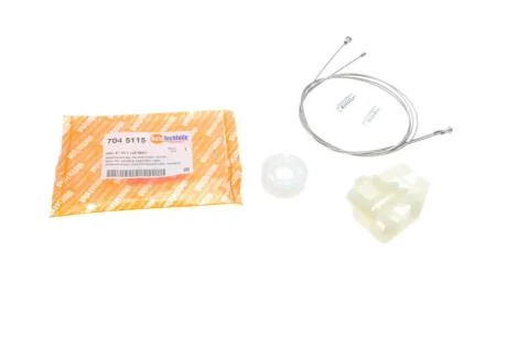 Ремкомплект склопідіймача, правий AUTOTECHTEILE 704 5115