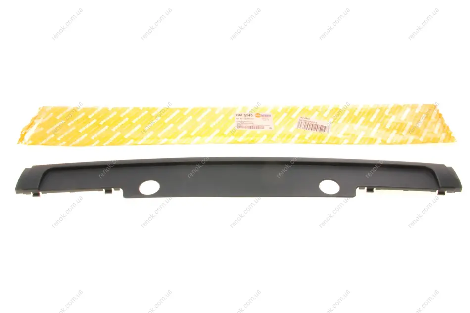 Панель крепления номерного знака BMW 3 (E36) 92-99 (M-Technic) AUTOTECHTEILE 702 5143 (фото 1)