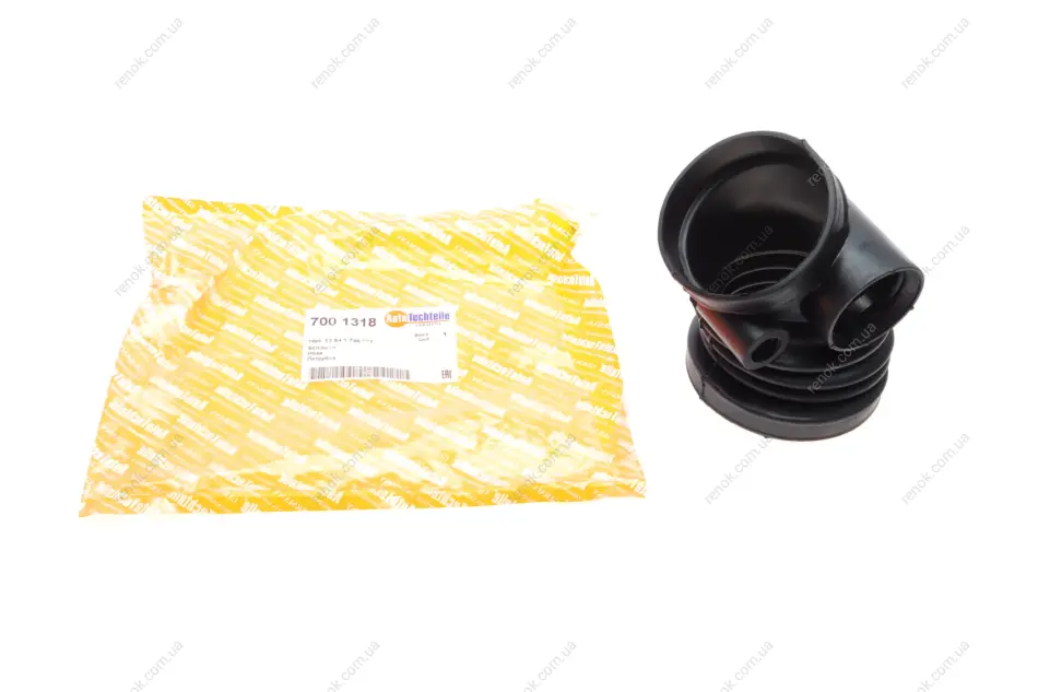 Патрубок подачі повітря BMW 5 (E39)/7 (E38) 2.0/2.5/2.8 95-03 AUTOTECHTEILE 700 1318 (фото 1)