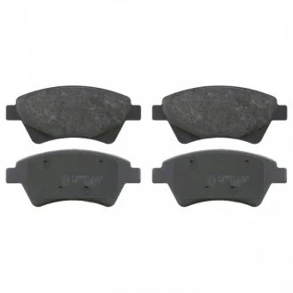 RENAULT Тормозные колодки передн.Megane II, Kangoo 02- BLUE PRINT ADR164217