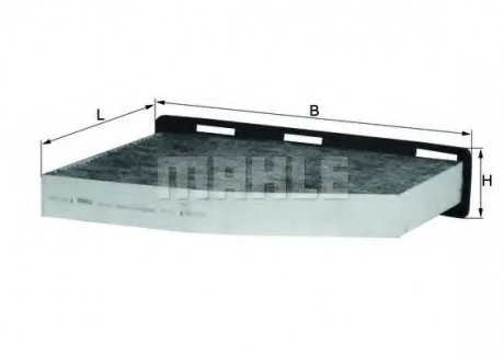 Фільтр, повітря у внутрішній простір LAK181/1 KNECHT MAHLE / KNECHT LAK 181/1