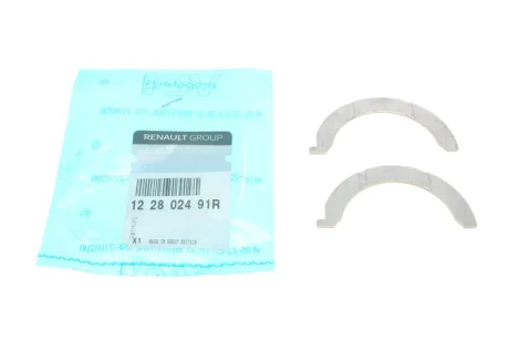 Полукольцо упорное коленвала (компл 2шт) Renault Logan II, Megane III, Kangoo II RENAULT 122802491R