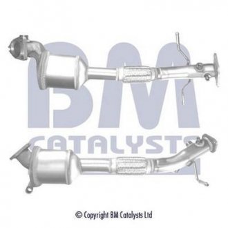 Катализатор выхлопной системы Ford Tourneo Connect/Transit Connect 1.8TDCi/DI 02-18 BM CATALYSTS BM80621H