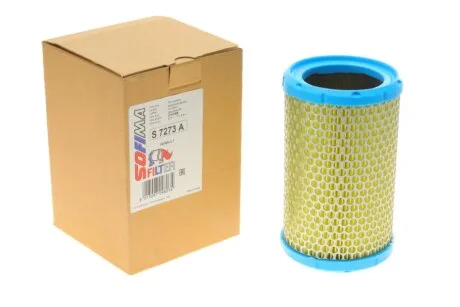 Фільтр повітряний Renault Kangoo/Clio/Twingo 1.2i 97- (бочка) SOFIMA S 7273 A