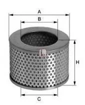 Фильтр воздушный Toyota Land Cruiser 3.0/4.2 D 95-03 (бочка) SOFIMA S 6340 A