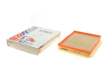Фільтр повітряний Opel Astra G/H 1.3-2.0CDTI 99-10 (з поролоном) SOFIMA S 3258 A