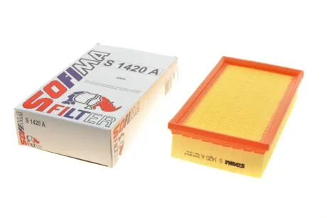 Фільтр повітряний BMW 3 (E30/E36)/5 (E28/E34)/7 (E32)/8 (E31) 1.6-5.0 -00 (M43/M42/M20) SOFIMA S 1420 A