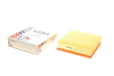 Фільтр повітряний VW T2 -92/ Audi 100 -90/Lada 2110-2112/Kalina 04- SOFIMA S 0730 A