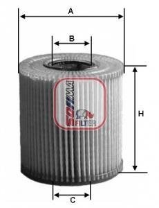 Фільтр масляний Audi A4/A5/A6/Q7/VW Amarok/Toureg 3.0TDI 14- SOFIMA S 5180 PE