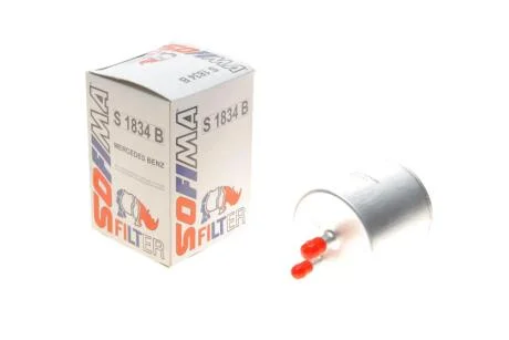 Фильтр топливный MB A-class (W168)/Vaneo (414) 1.4-2.1 97-05 (бензин) (M166) SOFIMA S 1834 B