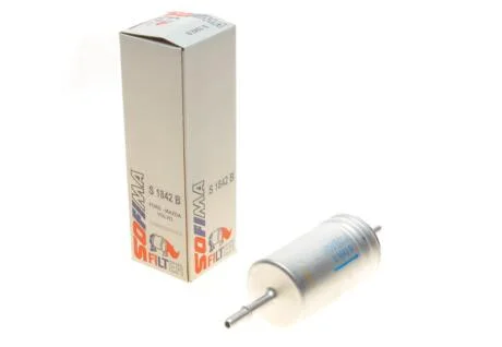 Фильтр топливный Ford Focus/C-Max/Volvo C30/C70/S40 1.6-2.4 04- SOFIMA S 1842 B