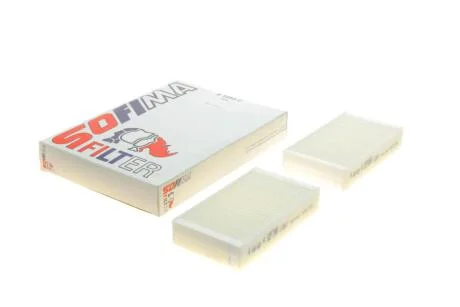 Фільтр салону BMW X3 (F25)/X4 (F26) 10-18 (к-кт 2шт.) SOFIMA S 3253 C