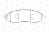 NISSAN Тормозные колодки передн. Navara 02- CHAMPION 572551CH (фото 1)