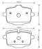 Гальмівні колодки зад. BMW 5 (F10/F11/F90/G30) 09-/X5 (G05/F95) 18- (TRW) Jurid 573353J (фото 1)