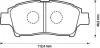 TOYOTA Тормозные колодки передние YARIS 1.3 99- Jurid 572404J (фото 1)