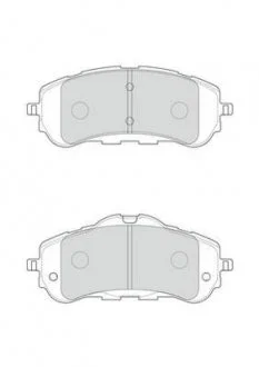 Гальмівні колодки пер. 308 13-21/Partner 18- (Bosch) Jurid 573620J