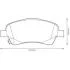 Гальмівні колодки пер. Toyota Avensis 00-08 (bosch) Jurid 572485J (фото 1)