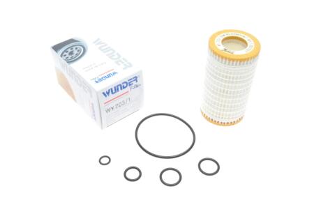 Фільтр масляний MB Sprinter/Vito CDI OM611/612/646 WUNDER FILTER WY 703/1