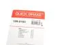 Планка супорта (заднього) прижимна (к-кт) BMW 5 (G30)/X5 (G05) 16- (TRW) QUICK BRAKE 109-0153 (фото 4)