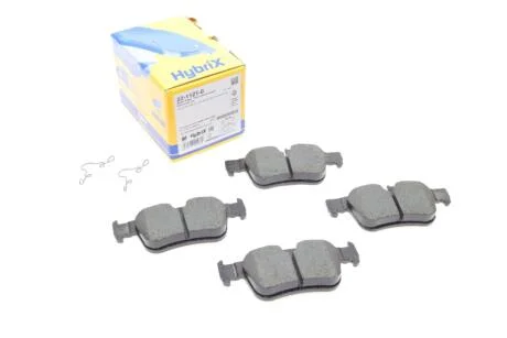 Колодки гальмівні (задні) Volvo S60 III/S90 II/ V60 II/ XC60 II 16- Metelli 22-1121-0