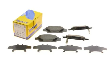 Колодки тормозные (передние) Honda Jazz 07-/CR-Z 08- Metelli 22-0865-0