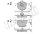 Колодки тормозные (задние) BMW 7 (E65/E66/E67) 01-08 Metelli 22-0561-0 (фото 1)