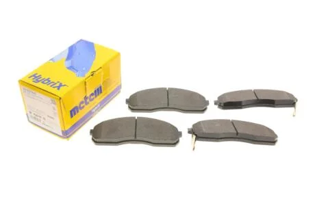 Колодки гальмівні (передні) Kia Carnival -06/K2500/Pregio 2.5-2.9 97- Metelli 22-0374-0