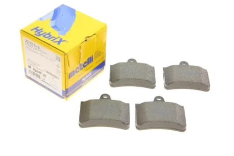 Колодки гальмівні (задні) Citroen C5 01- Metelli 22-0333-0