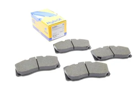 Колодки гальмівні (передні) Iveco Daily IV/V/VI 06-/Line 14-16/Eurocargo 91-15 Metelli 22-0268-0