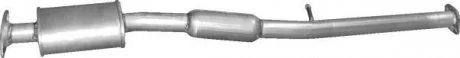 Глушник алюм. сталь, середн. частина Subaru Forester 2.0 4X4 09/02- (46.05) Polmostrow POLMOSTROW 4605
