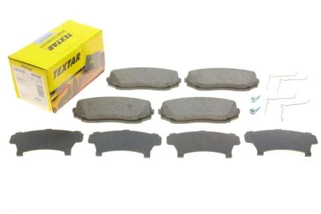 Колодки тормозные (передние) Mitsubishi Eclipse/Outlander 12- (Advics) TEXTAR 2351505