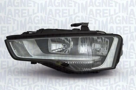 Фара галогеновая правая H7/H7 (BLACK) AUDI A5 FL (B8PA) [710301274202] MAGNETI MARELLI LPO051