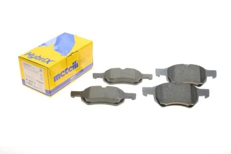 Колодки гальмівні (передні) Сhrysler Voyager 2.0-3.8/ 2.5-2.8 CRD 95-08 Metelli 22-0523-0