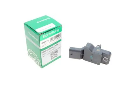 Датчик тиску наддува Skoda Octavia/Seat Leon 1.8TSI 12-/VW Passat 1.8/2.0TSI 14- Borsehung B18978