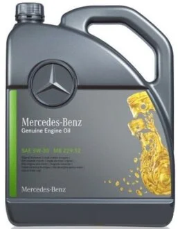 Олива моторна Mercedes MB229.52 5W30 (5л) MERCEDES MERCEDES-BENZ A000989700613