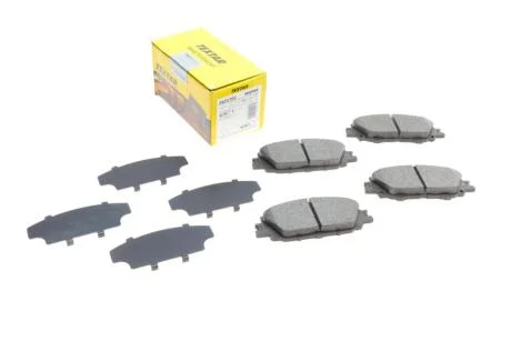 Колодки гальмівні (передні) Toyota Corolla/Yaris 18- (Advics) TEXTAR 2621701